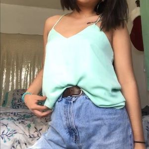 Pastel baby blue shirt